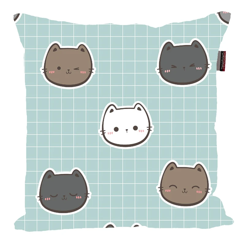 کوسن ناریکو مدل فانتزی طرح گربه کد 01052