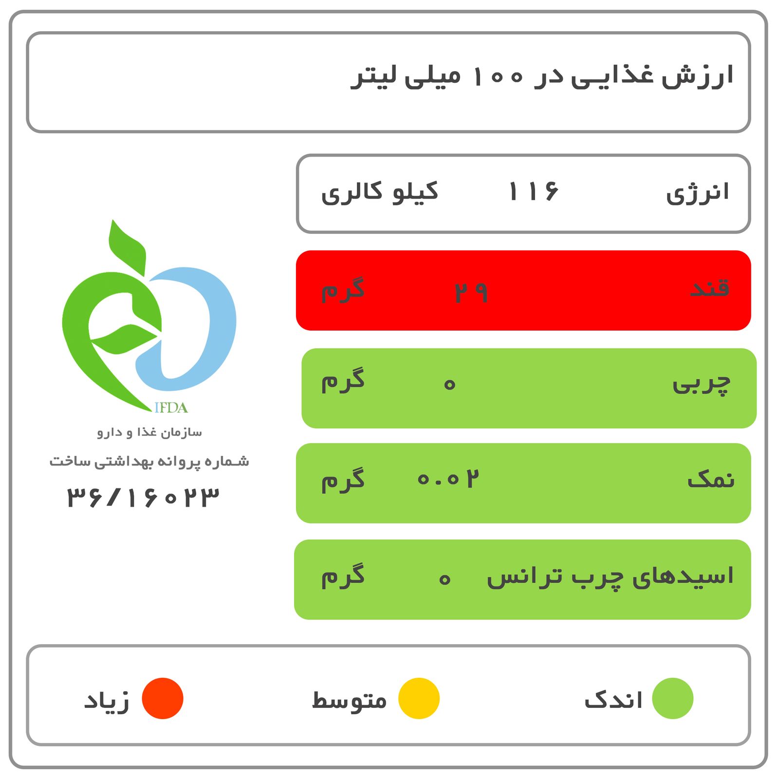 نوشیدنی آلوئه ورا رکسوس - 330 میلی لیتر main 1 6