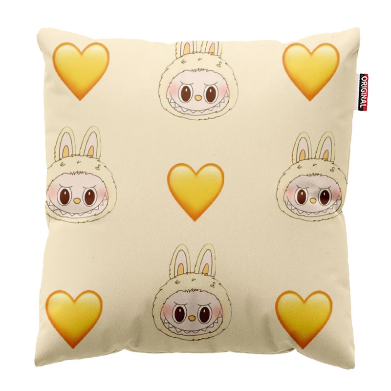 کوسن پاد آفرین طرح لبوبو کد 93 سایز 30*30 سانتی متر