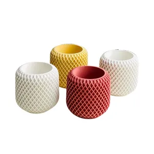 گلدان مدل زنبوری کد 21 مجموعه 4 عددی