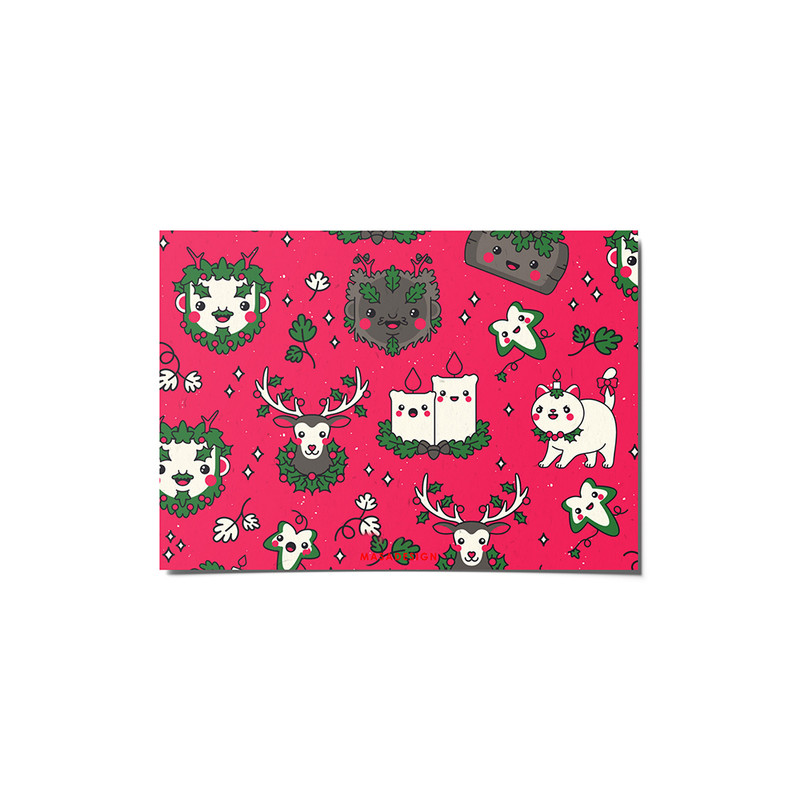 کارت پستال ماسا دیزاین مدل venus613 طرح christmas