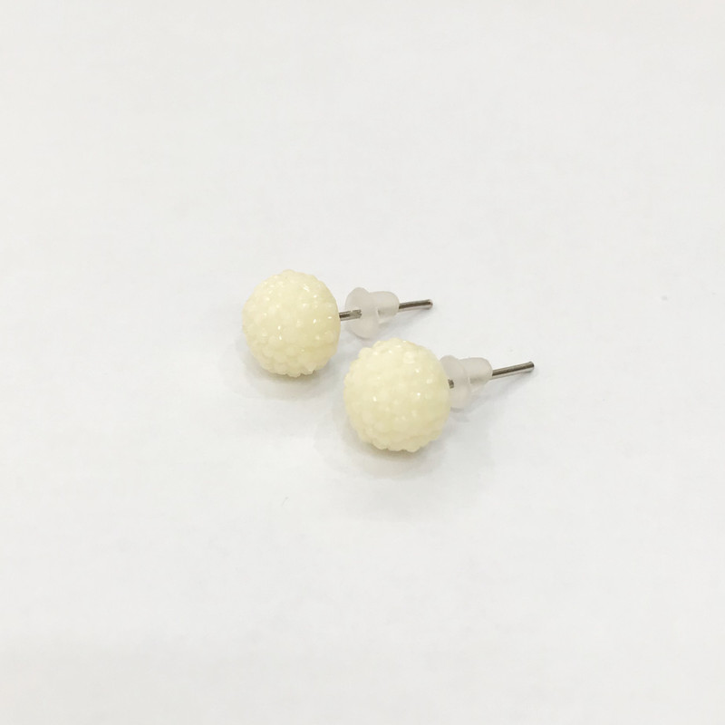 گوشواره دخترانه مدل بولوری کد 457 گوشواره دخترانه مدل بولوری کد 457