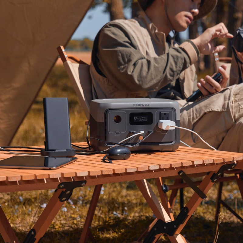 باتری خورشیدی اکوفلو مدل RIVER 2 ظرفیت 256 وات ساعت