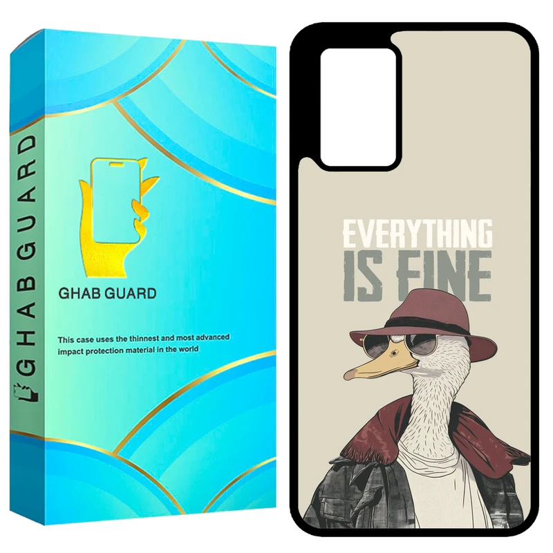 کاور قاب گارد طرح اردک مدل GCHP11S مناسب برای گوشی موبایل شیائومی Redmi Note 11 4G / Redmi Note 11S 4G