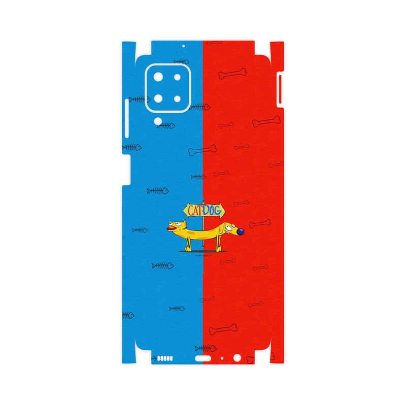 برچسب پوششی ماهوت مدل CatDog-FullSkin مناسب برای گوشی موبایل سامسونگ Galaxy M12