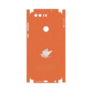 MAHOOT Minimalist origami bird-FullSkin Cover Sticker for Honor 8