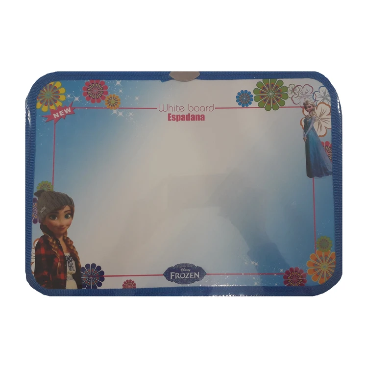 تخته وایت برد مدل باریک طرح فروزن کد 007 سایز 24x34 سانتی متر