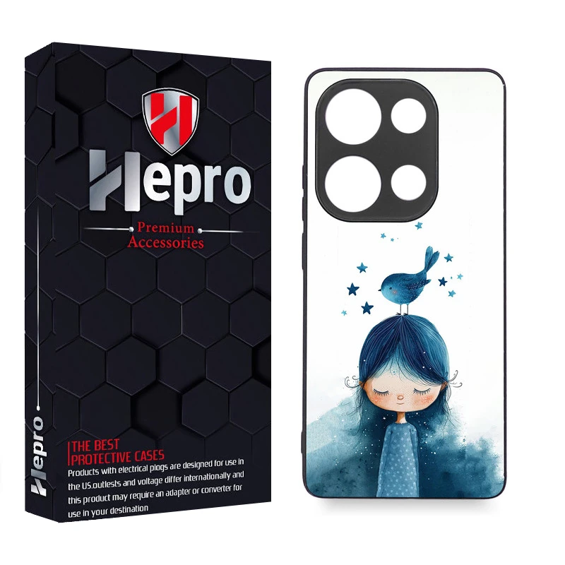 کاور هپرو طرح فانتزی مدل TPU مناسب برای گوشی موبایل شیائومی Poco M6 Pro 4G