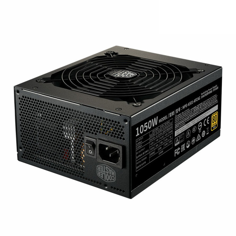 منبع تغذیه کامپیوتر کولر مستر مدل MWE GOLD 1050 V2 FULL 1