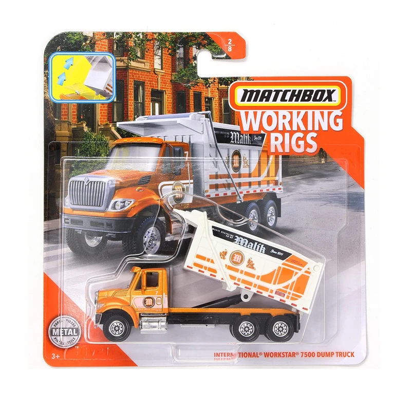 ماشین بازی مچ باکس مدل Working Rigs Dump Truck کد N3242 / GPH97