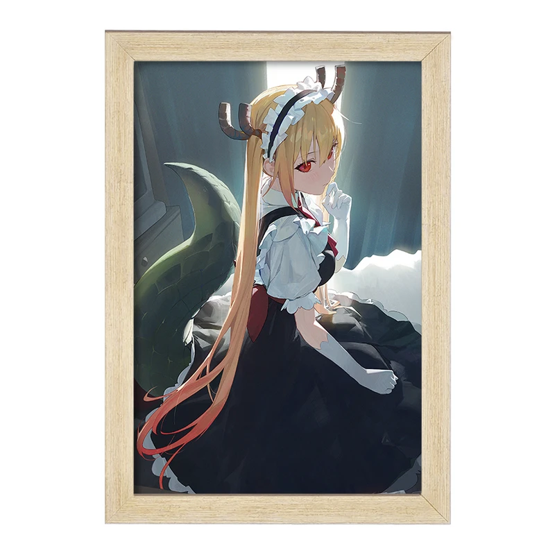 تابلو خندالو مدل توهرو انیمه اژدهای خدمتکار کوبایاشی کد 36331