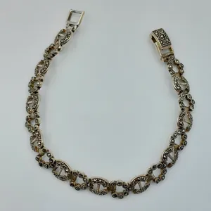 دستبند نقره زنانه مدل جواهری کد 20290