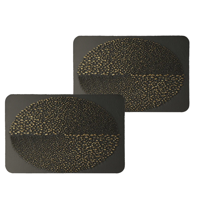 زیربشقابی طرح کلاسیک کد 8828 بسته 2 عددی 