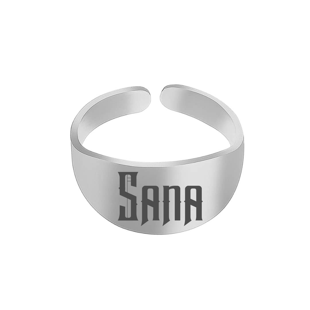 انگشتر نقره زنانه ترمه 1 مدل ثنا کد 021 RSIL