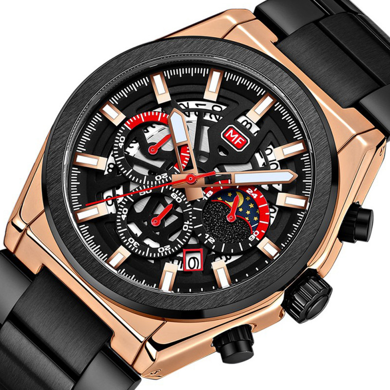 ساعت مچی عقربه‌ ای مردانه مینی فوکوس مدل mf0339G.03