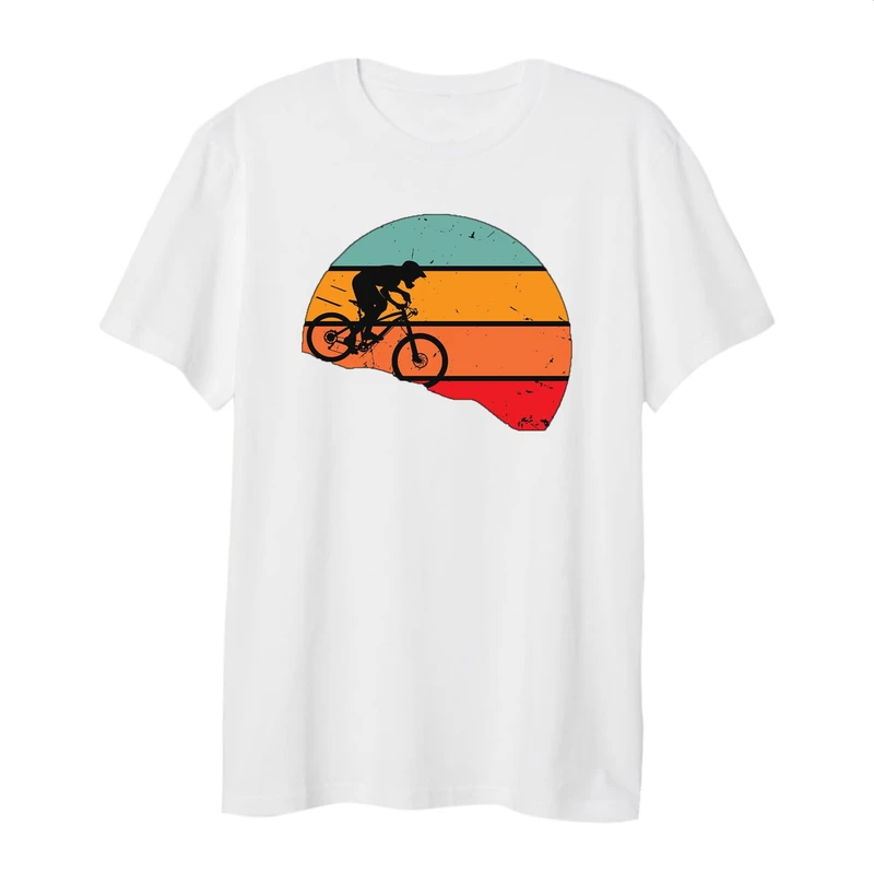 تی شرت لانگ زنانه مدل دوچرخه کد ۳