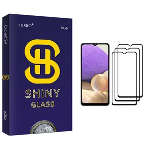 Atouchbo Shiny Glass Screen Protector For Samsung Galaxy A32 Pack Of 3