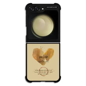 AKAM AMC-WSGZFLIP5-COFFEE-15 Cover For Samsung Galaxy Z Flip 5