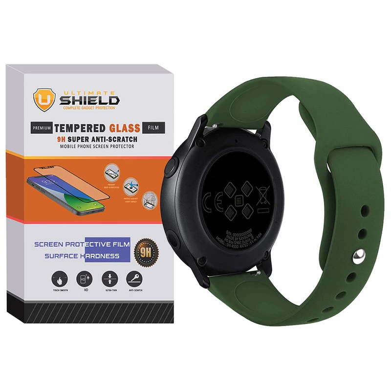 بند آلتیمیت شیلد مدل SIC-UL مناسب برای ساعت هوشمند سامسونگ Galaxy Watch 42mm / Watch Active 40mm / Watch Active 2 40mm / Watch Active 2 44mm / Watch 3 41mm