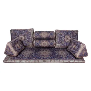 ست 7تکه پشتی ترمه طرح طوبی کد 407