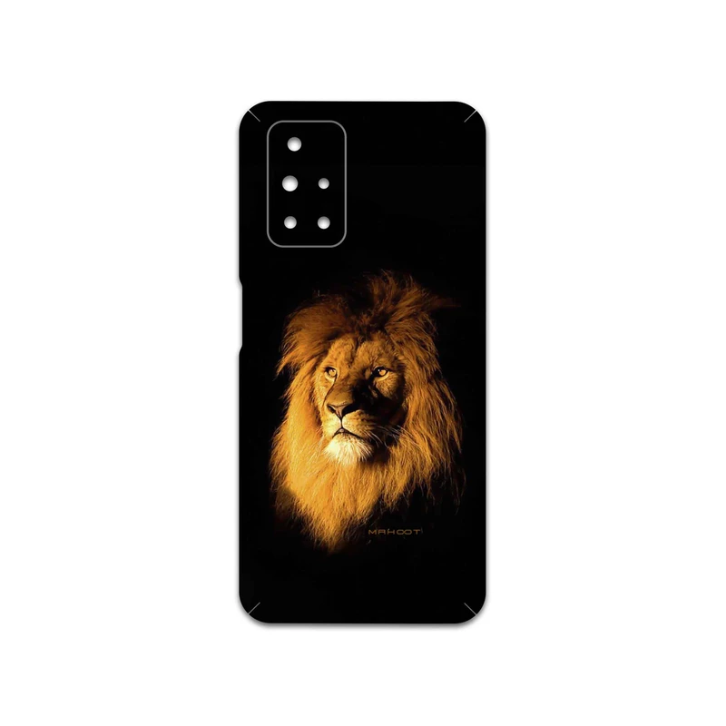 برچسب پوششی ماهوت مدل Lion مناسب برای گوشی موبایل شیائومی Redmi 10 Prime