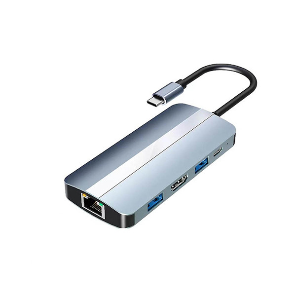 هاب 8 پورت USB-C مدل BYL-2205