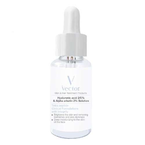 سرم پوست وکتور مدل Hyaluronic Acid 2/5% حجم 30 میلی لیتر