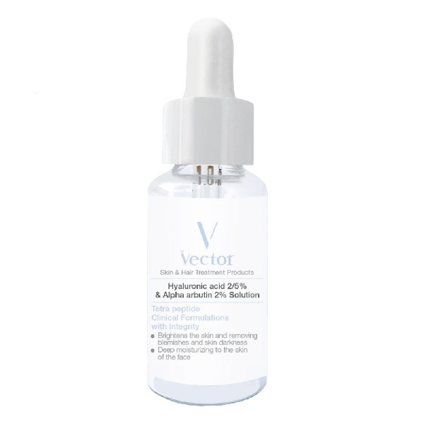 سرم پوست وکتور مدل Hyaluronic Acid 2/5% حجم 30 میلی لیتر