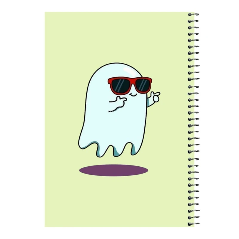 دفتر مشق 80 برگ اس جی مدل روح و عینک دودی   