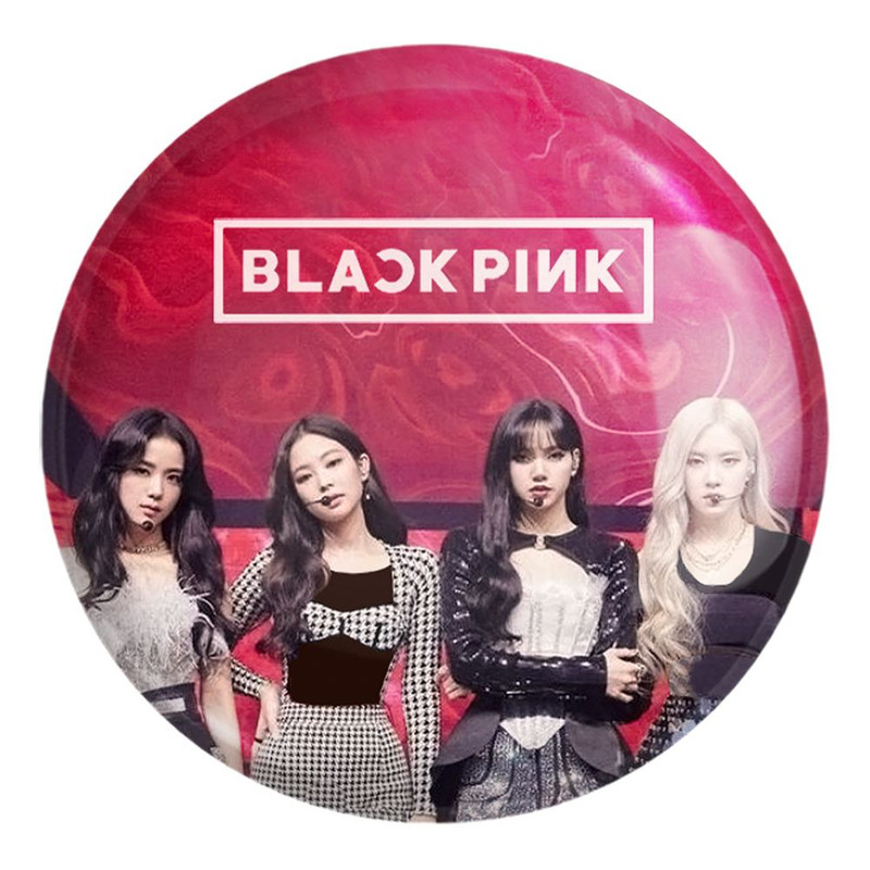 پیکسل خندالو طرح گروه بلک پینک Black Pink کد 3704 مدل بزرگ