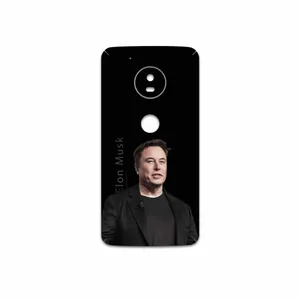 MAHOOT Elon Musk Cover Sticker for Motorola Moto G5