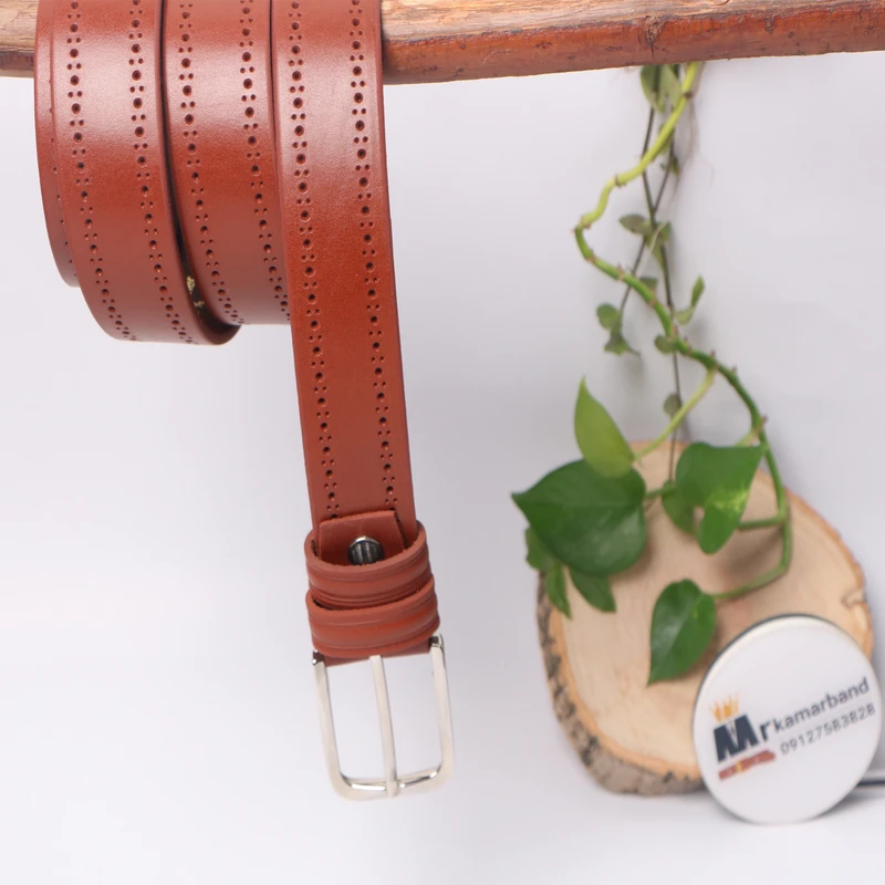 عکس شماره 23 : کمربند مردانه مدل چرم طبیعی