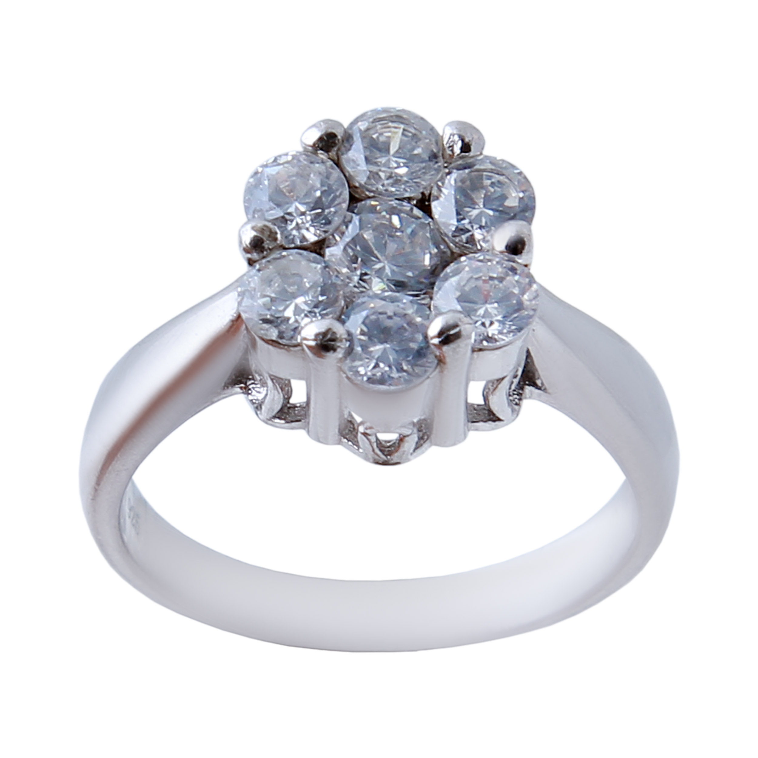    انگشتر نقره زنانه بازرگانی میلادی کد AWR_526