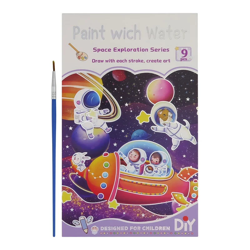 بازی آموزشی رنگ آمیزی مدل طرح فضانورد کد 5698