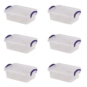 ظرف نگهدارنده رزگلد مدل فریزری قفلی 3 بسته 6 عددی