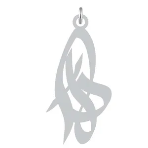 آویز گردنبند نقره کرابو طرح دلارا مدل Kn2-982