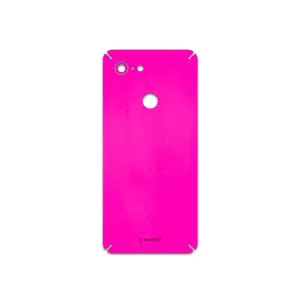 MAHOOT Phosphorus-Pink Cover Sticker for Google Pixel 3