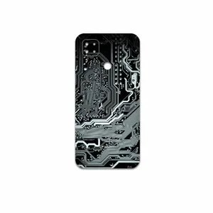 MAHOOT Black-Printed-Circuit-Board Cover Sticker for Xiaomi Poco C3