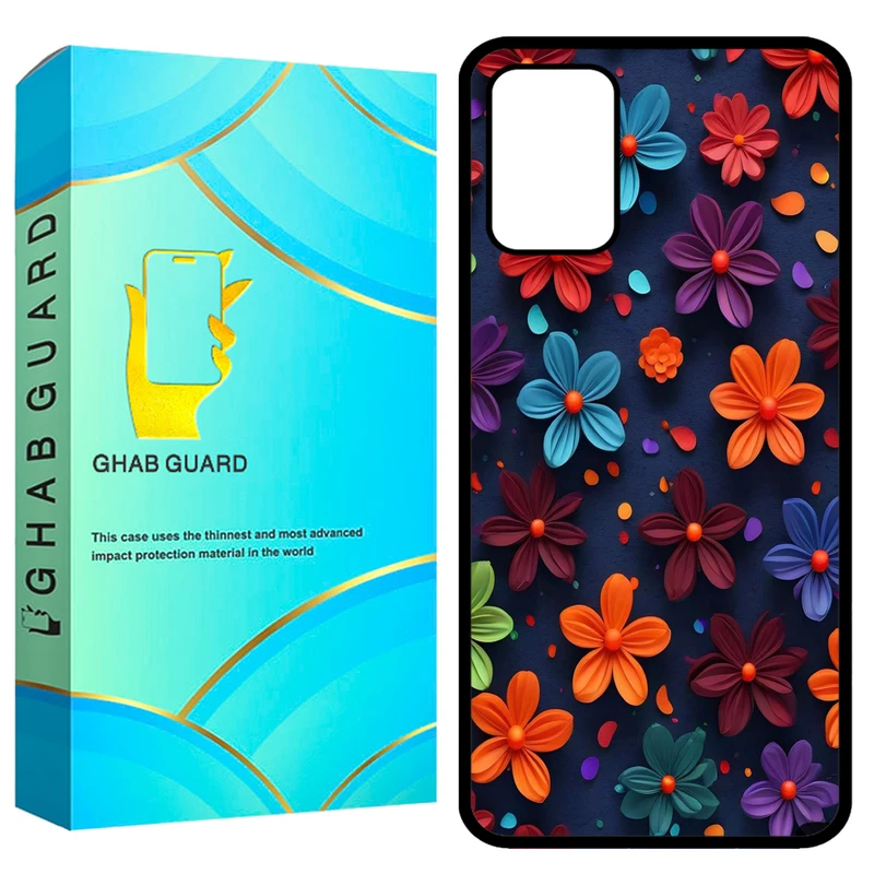 کاور قاب گارد طرح گل گلی مدل GCHPA324 مناسب برای گوشی موبایل سامسونگ Galaxy A32 4G 