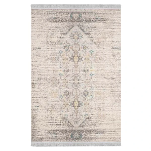 فرش پارچه‌ای دفه مدل فرشینه طرح مدرن  کد 8180