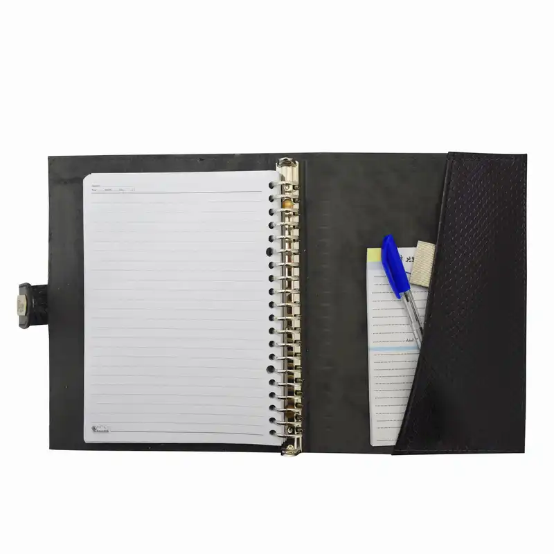 دفتر کلاسوری 100 برگ پیر پلاس مدل پاپیروس