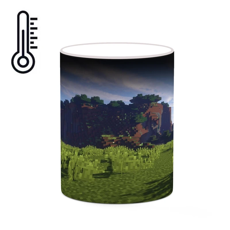 ماگ حرارتی کاکتی طرح ماینکرافت minecraft مدل mgh41535