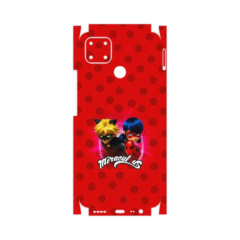 برچسب پوششی ماهوت مدل Ladybug and Cat Noir-FullSkin مناسب برای گوشی موبایل ریلمی C25s