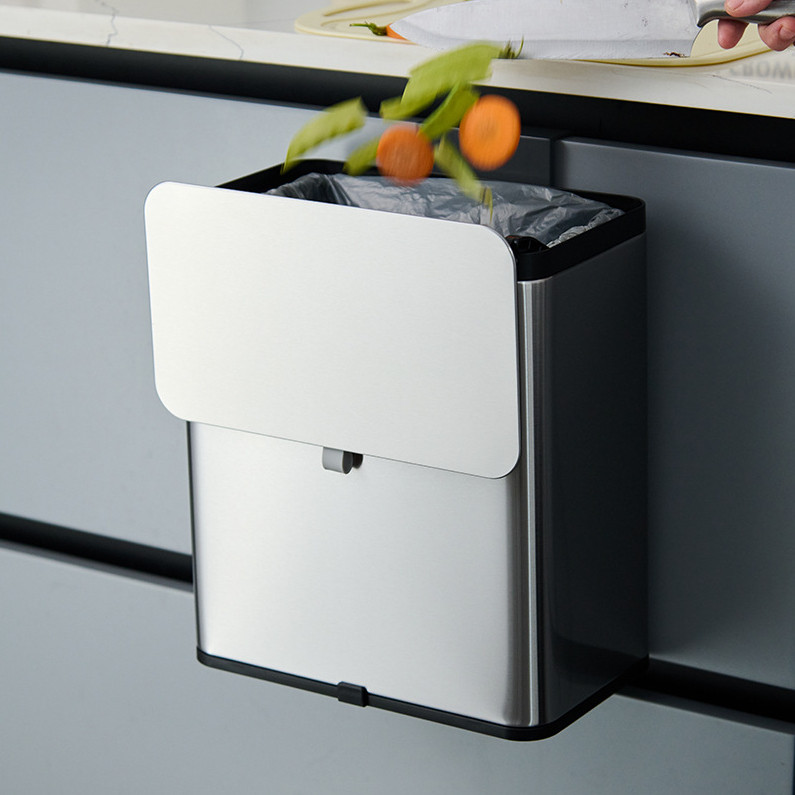 سطل زباله کابینتی مدل ترونی گنجایش 8 لیتر