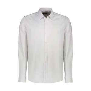 پیراهن آستین بلند مردانه دیورسو مدل شانلی رنگ سفید 