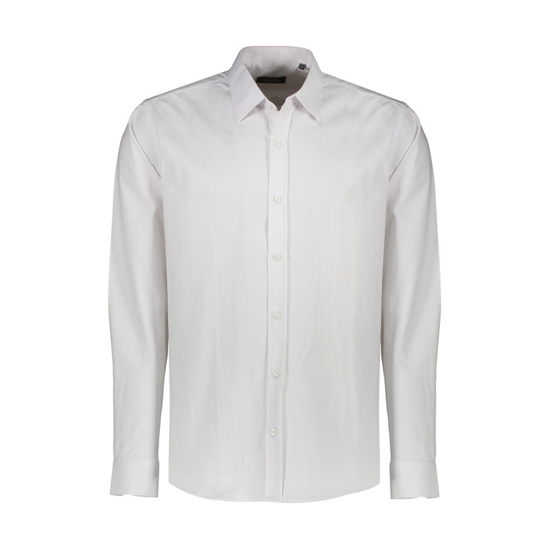 پیراهن آستین بلند مردانه دیورسو مدل شانلی رنگ سفید 