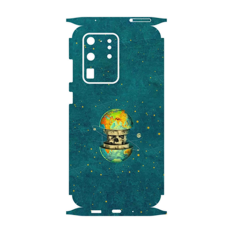 برچسب پوششی ماهوت مدل Collage of Earth Face-FullSkin مناسب برای گوشی موبایل سامسونگ Galaxy S20 Ultra