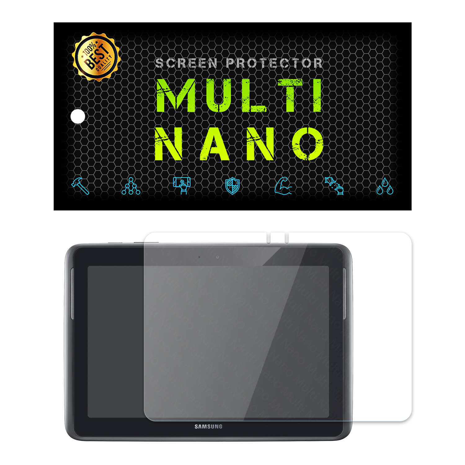 محافظ صفحه نمایش مولتی نانو مدل Pro مناسب برای تبلت سامسونگ Galaxy Note 10.1 N8000