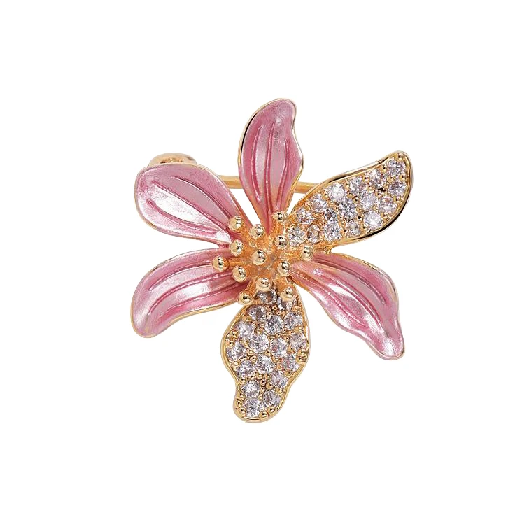 گل سینه زنانه شهر جواهر مدل SJ-BR048