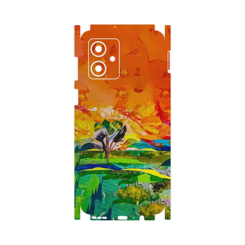 برچسب پوششی ماهوت مدل Collage of Painting-FullSkin مناسب برای گوشی موبایل موتورولا Moto G54